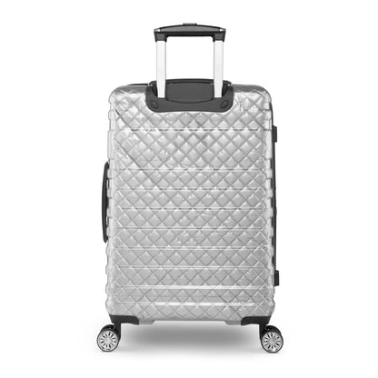 (2 pack) iFLY Hardside Spectre Versus Clear Carry-On Lugagge, 20", Silver